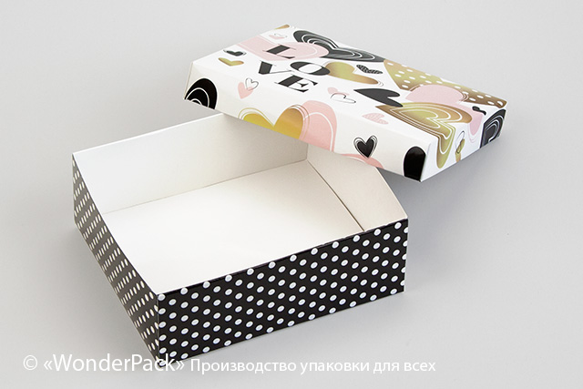 Коробка "Компакт" №М0047-о12. "Love" - 2
