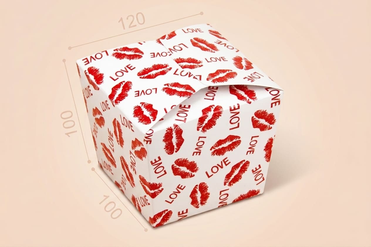 Коробка "Япония" №М0060-о6. "Поцелуй"