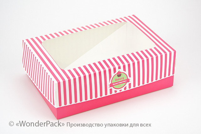 Коробка "Кексова" №М0061-о4. "Paris" - 1