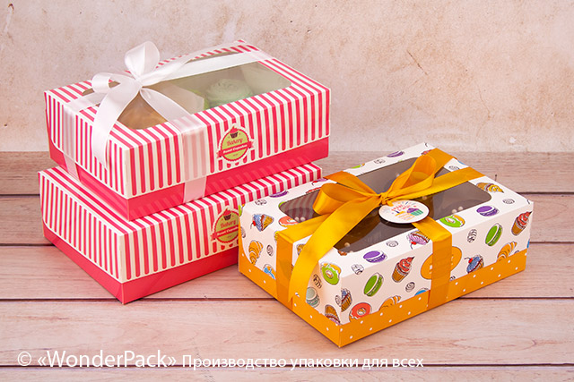 Коробка "Кексова" №М0061-о4. "Paris" - 4