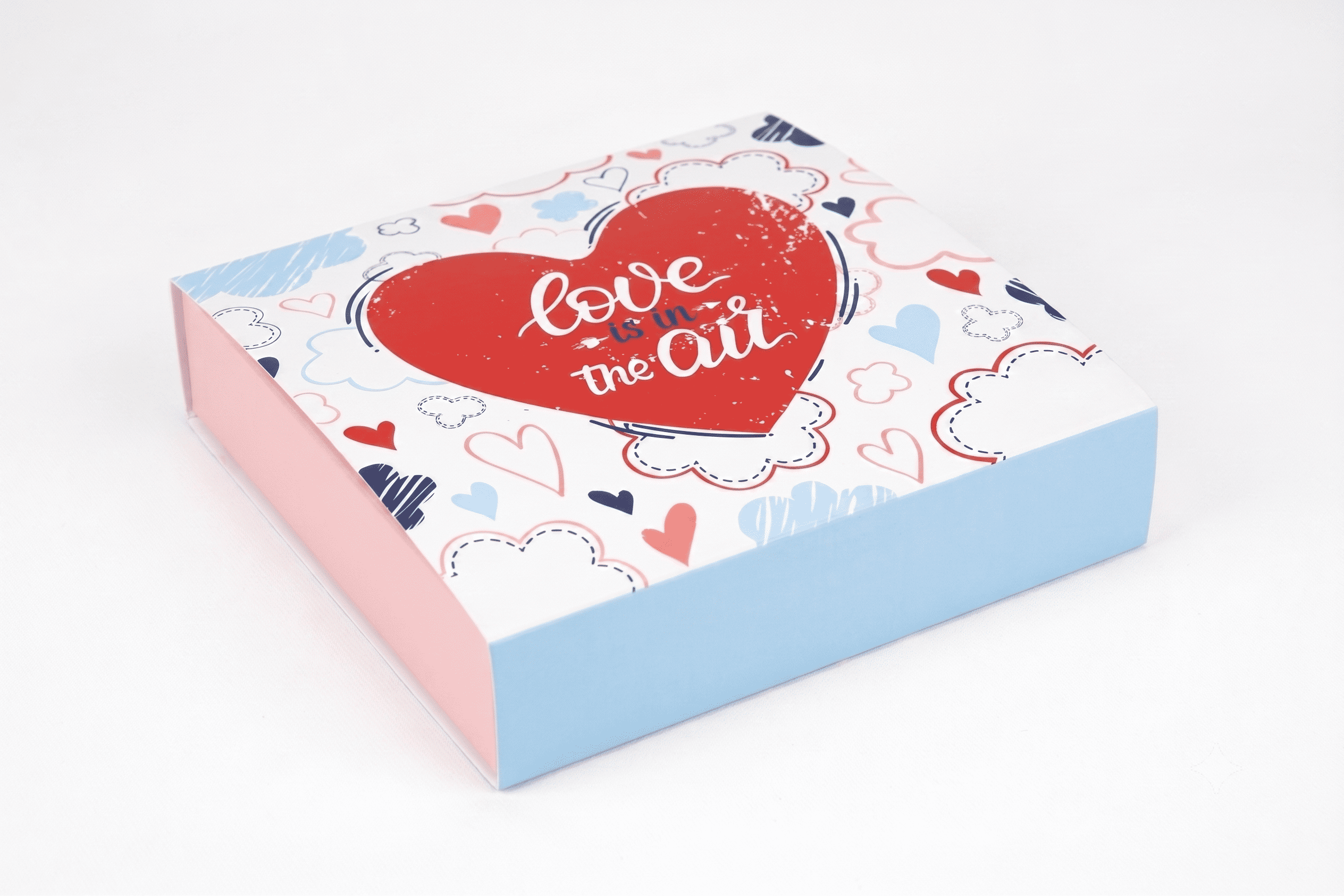 Коробка "Для 9 цукерок" №М0070-о6. "Love is in the air" - 1