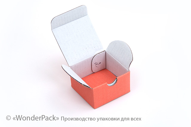 Коробка "Для біжутерії / ювелірки - 2" №М0019-о9. 3-шарова корал - 2
