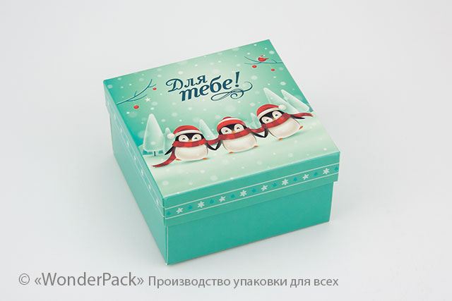 УДАЛЕНО * Коробка. Модель №0003 "Преміум". Код М0003-о26 "Зимова" - 1