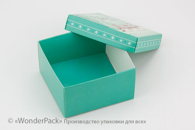 УДАЛЕНО * Коробка. Модель №0003 "Преміум". Код М0003-о26 "Зимова" - 2