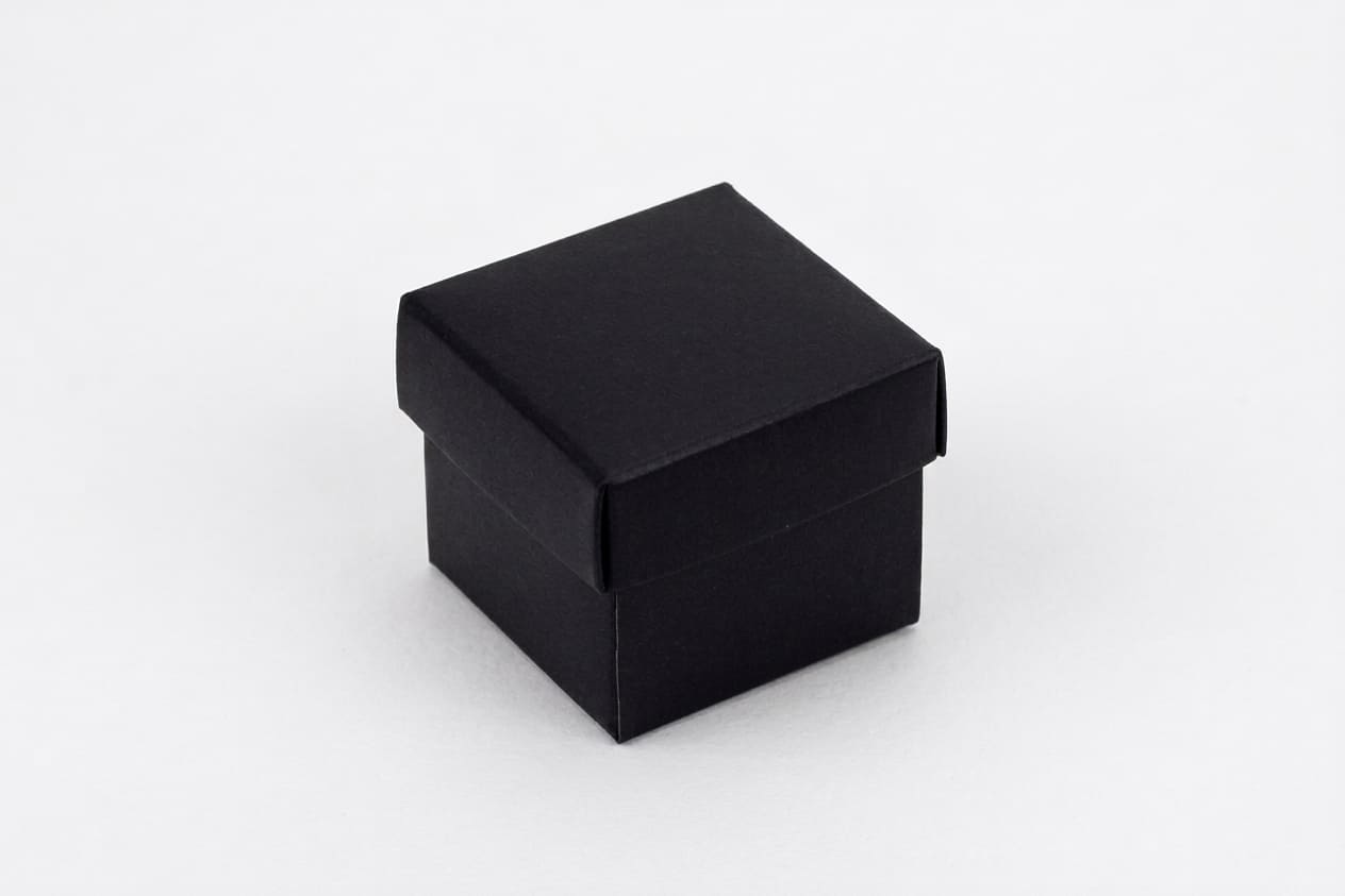 Коробка "Бусинка" №М0062-о9. Черная - 1