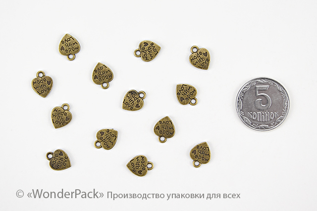 Декоративний елемент. ДЕ-014. "Made with love" - 1
