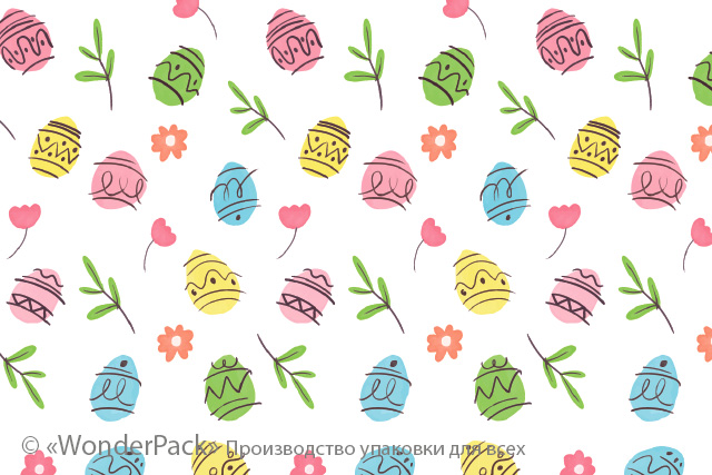 Коробка "Пасхальна" №М0042-о7. "Рожева" - 3