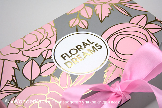Коробка "Стильна - міні" М0028-о15. "Floral Dreams" - 1