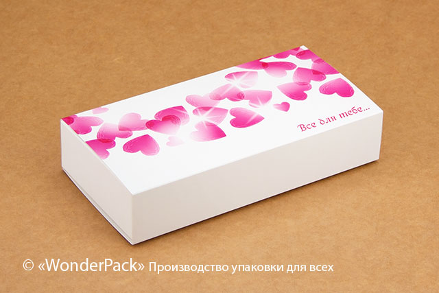 Чохол (обичайка) до коробки М0014 "Натуральна 2". Код М0014-об1 - 2