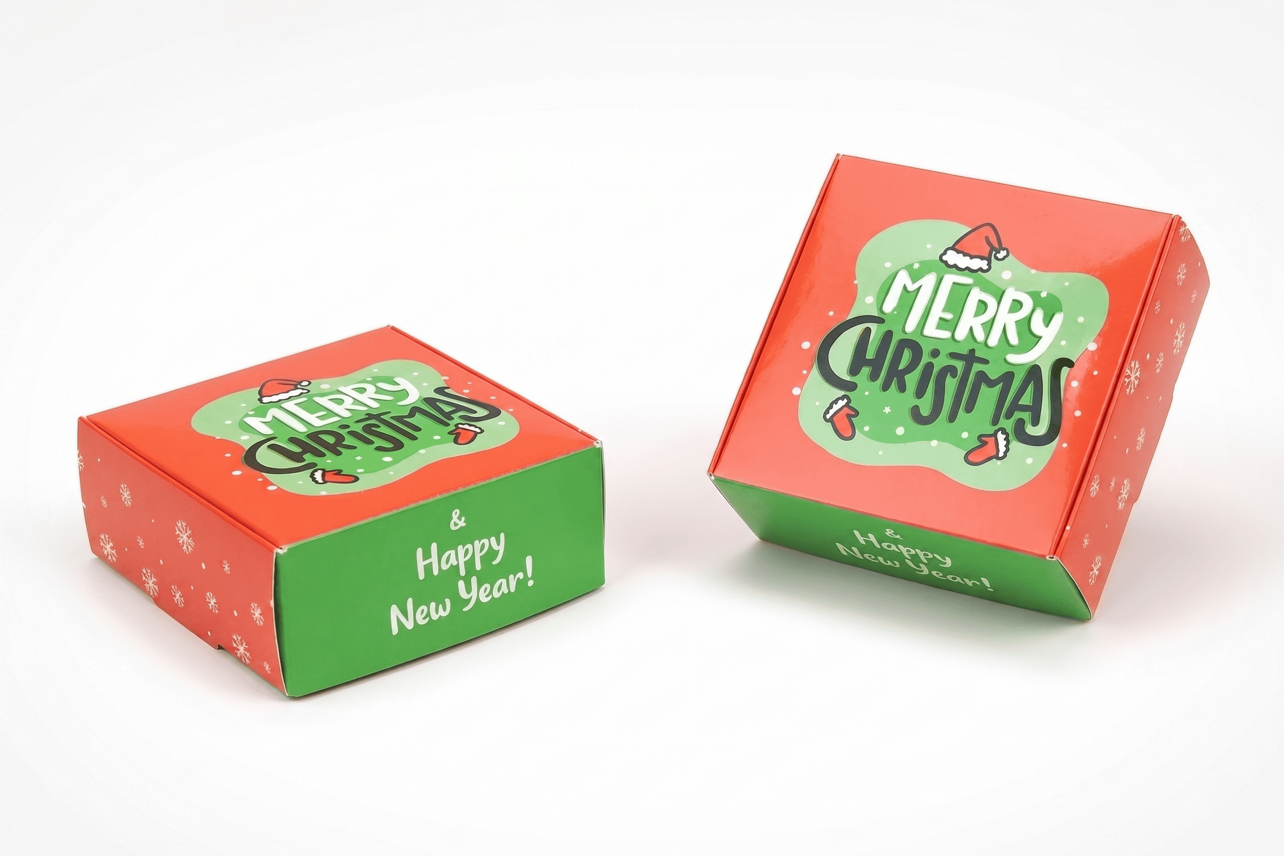 Коробка "Натуральна". №М0013-о17 "Merry Christmas" - 1