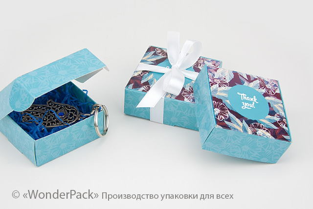 Коробка "Натуральная" №М0013-о15. "Thank you" - 3