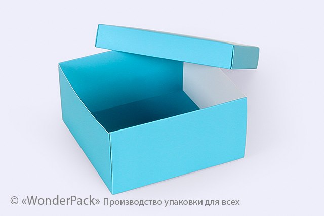 ЗНИЖЕННЯ ЦІНИ. Коробка "Подарункова" М0027-о12. Блакитна - 4