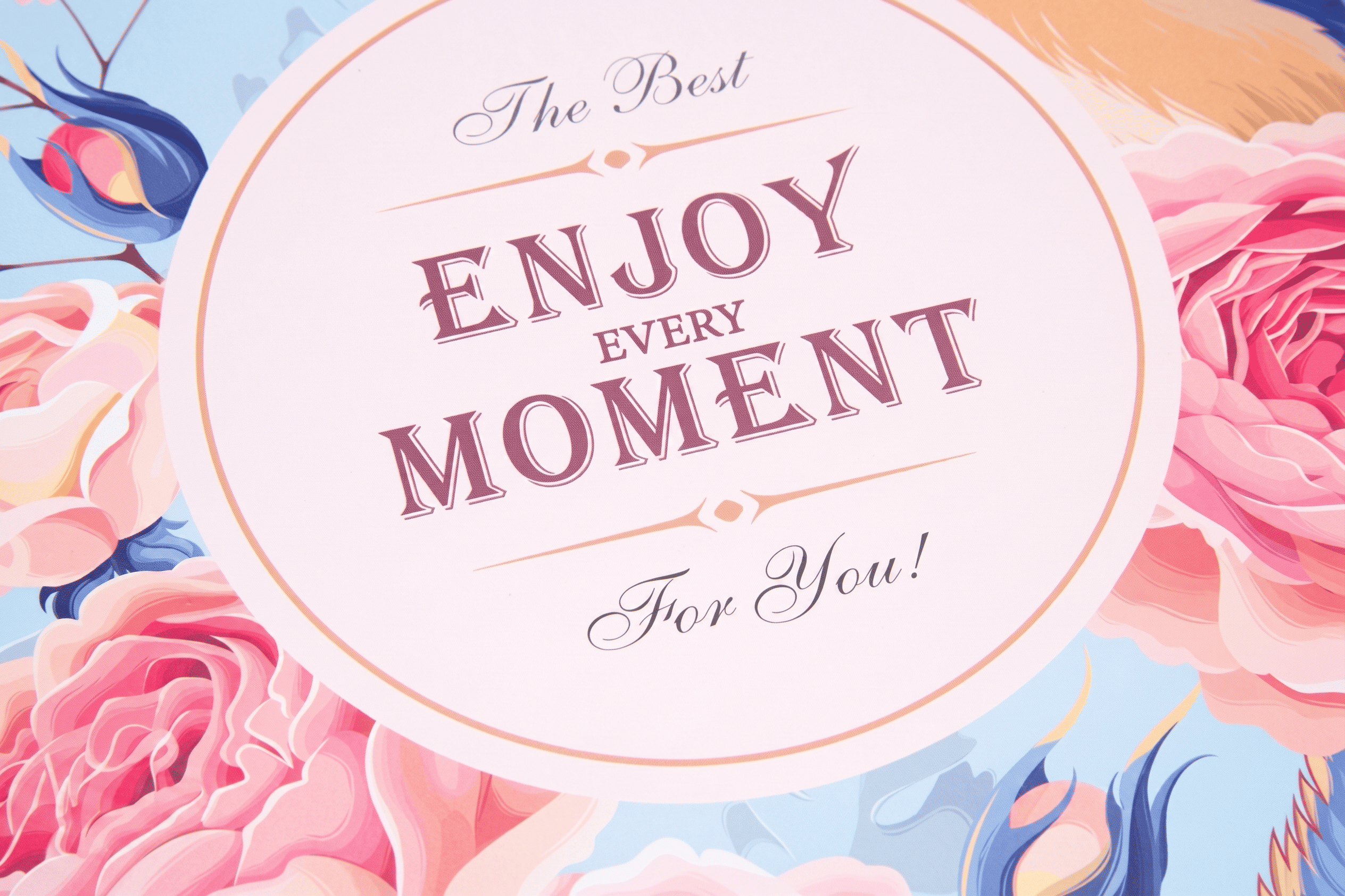 Коробка "Сюрприз" №М0011-о15. "Enjoy every moment" - 3