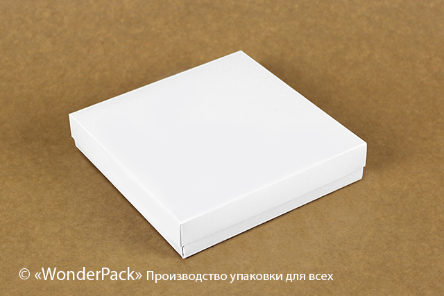 Коробка "Квадріус" №М0025-о10. Біла - 1