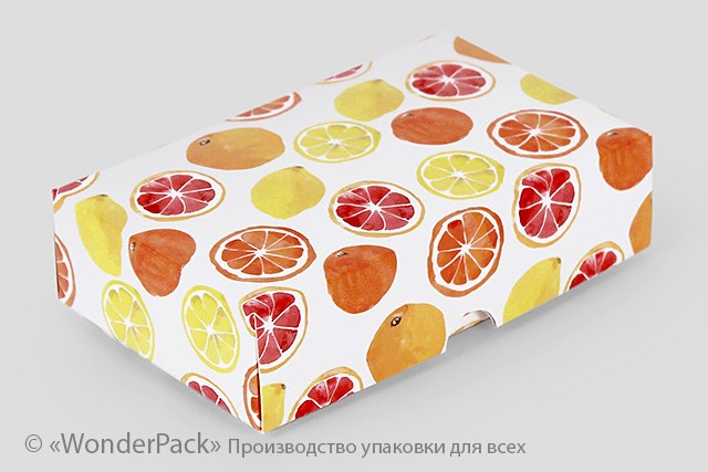 УДАЛЕНО * Коробка. Модель №0058 "Солодкість". Код М0058-о4. "Цитрусова" - 1