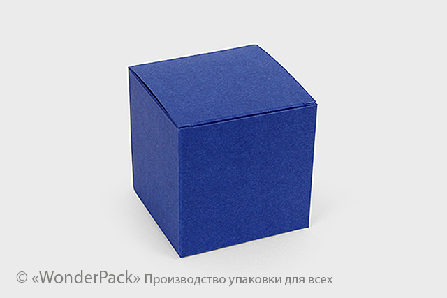 Коробка "Бонбоньєрка класична" №М0016-о4. Синя - 1