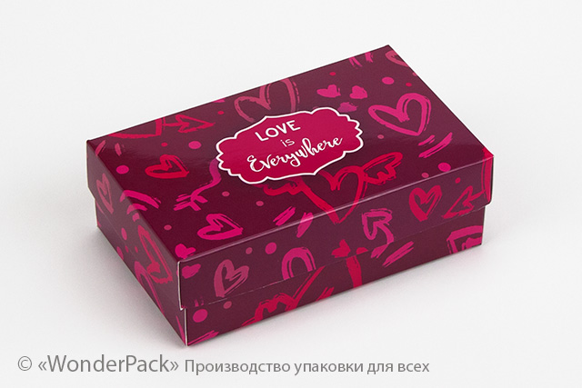 Коробка "Медіум" №М0010-о19. "Love" - 1