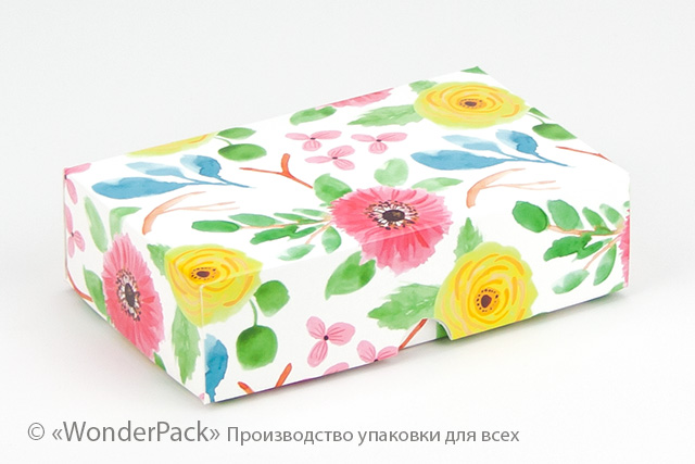 УДАЛЕНО * Коробка. Модель №0058 "Солодкість". Код М0058-о7. "Квіткова" - 1