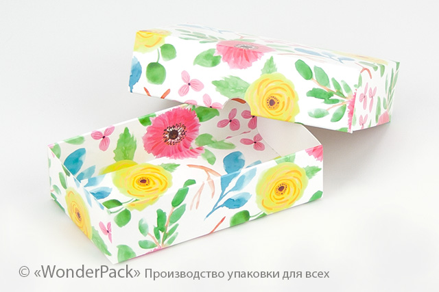 УДАЛЕНО * Коробка. Модель №0058 "Солодкість". Код М0058-о7. "Квіткова" - 2