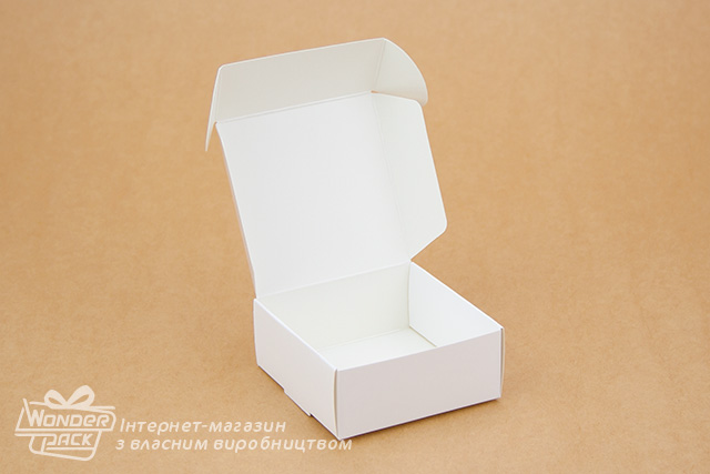 Коробка "Натуральна 2" №М0013-о30. Біла. самосб. - 1