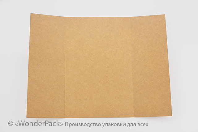 Вкладка в коробку №0037 "Універсальна". Код М0037-В2. Крафт - 1