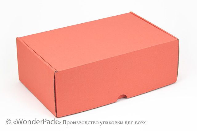 Коробка "Універсальна" №М0037-о10. 3-шарова корал - 1