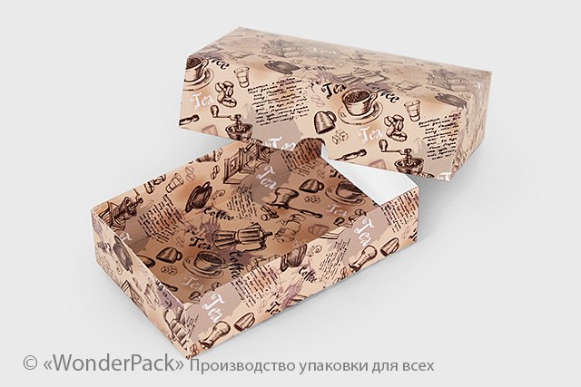 УДАЛЕНО * Коробка. Модель №0058 "Солодкість". Код М0058-о3. "Кавова" - 1