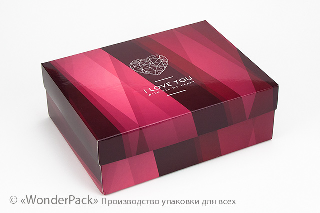 Коробка "Сюрприз" №М0011-о6. "With all my heart" - 1