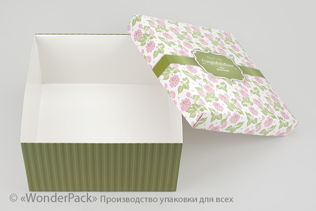 Коробка "Максі" №М0049-о6 "Congratulations" - 2