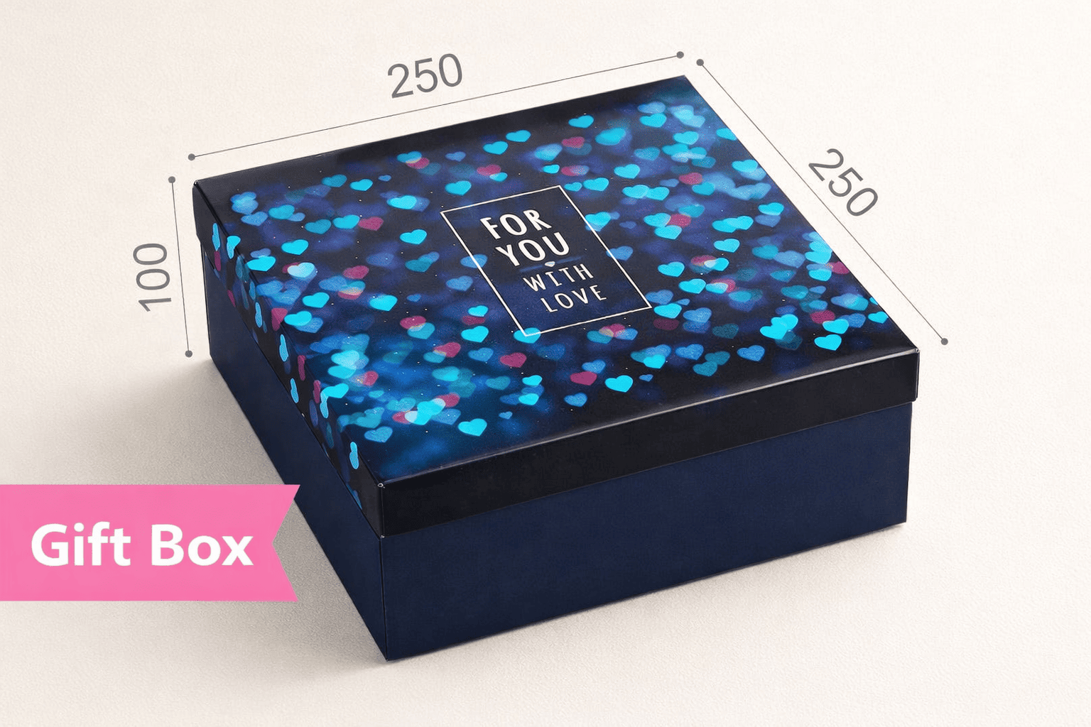 Коробка "ГіфтБокс" №М0069-о18. "For you"