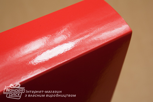 Коробка "Ювелірна VIP 120*120*40" №М0079-о8. Червона - 2