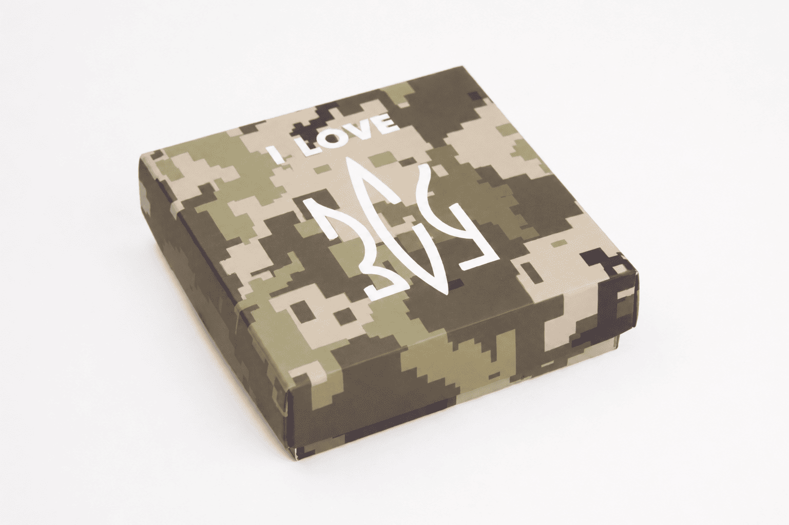 Коробка "Квадро" №М0023-о25 "Камуфляж 2" - 1