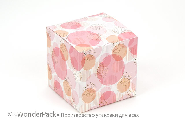 Коробка "Куб" №М0051-о3. "Кола" - 1