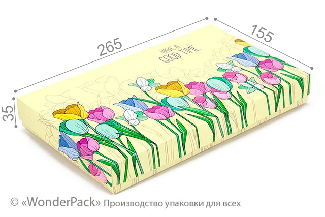 Коробка "Презент" №М0043-о9. "Have a good time"