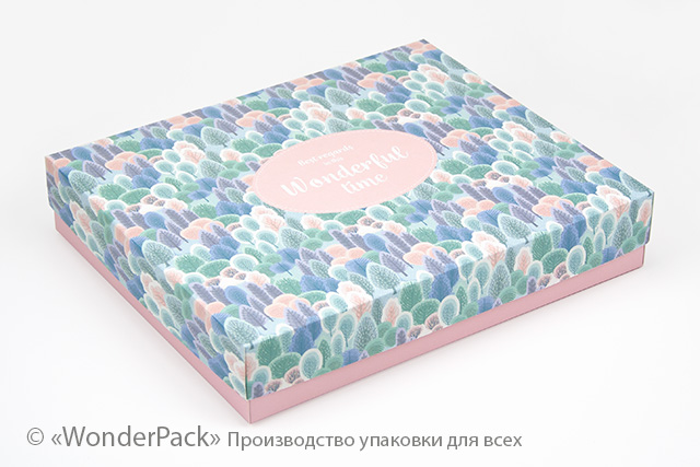 Коробка "Топ" №М0009-о16. "Wonderful time" - 1