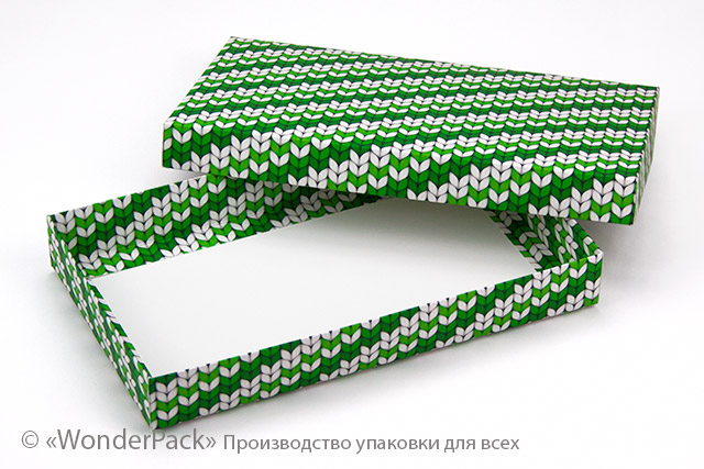 УДАЛЕНО * Коробка. Модель №0043 "Презент". Код М0043-о7. в'язка зелена - 3