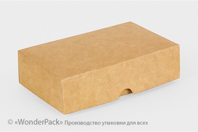 Коробка "Солодощі" №М0058-о2. Крафт - 1