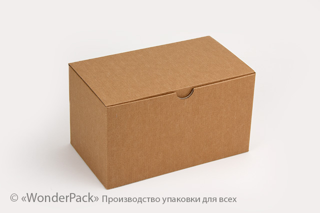 Коробка "Львів" №М0055-о2 3-шарова крафтова - 1