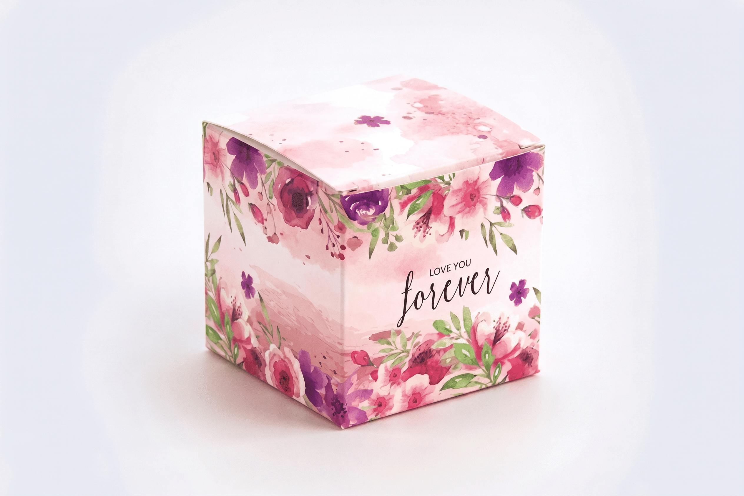 Коробка "Бонбоньерка" №М0006-о24. "Love you forever" - 1