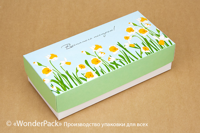 Коробка "Пенал" №М0008-о39. "Весенняя" - 1