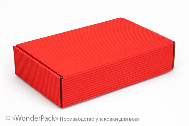 Коробка "Техно" №М0045-о7. 2-шарова червона - 1