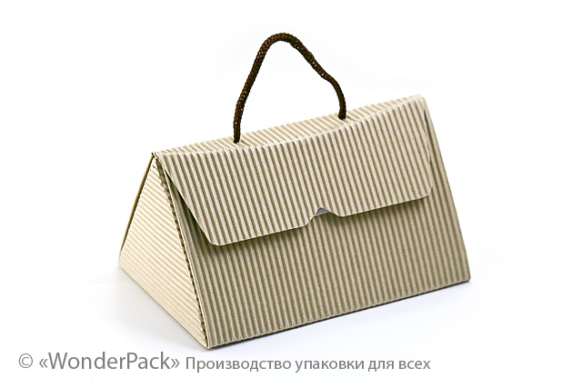 УДАЛЕНО * Коробка. Модель №0005 "Сумочка". Код М0005-о3. 2-шарова - 1