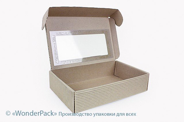 Коробка "Техно" №М0045-о5. 2-шарова з вікном - 2