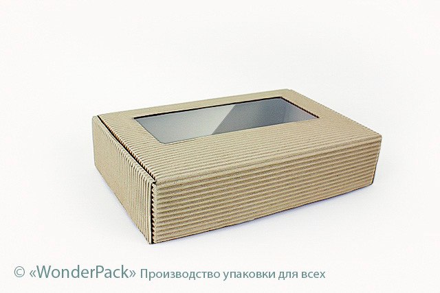 Коробка "Техно" №М0045-о5. 2-шарова з вікном - 1