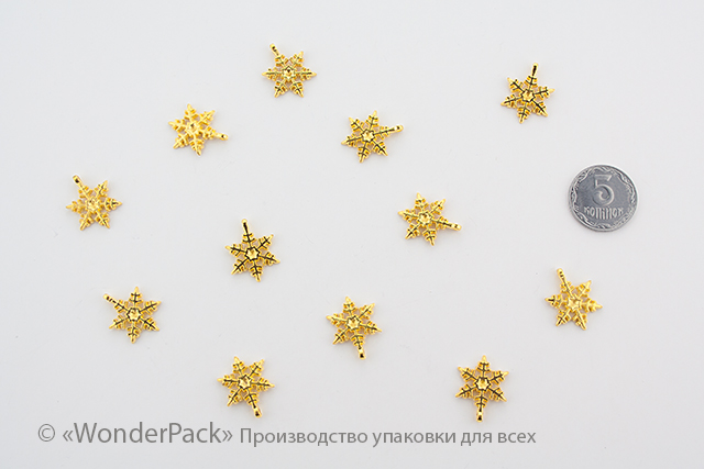 УДАЛЕНО * Декоративний елемент. ДЕ-049. "Сніжинка" - 1