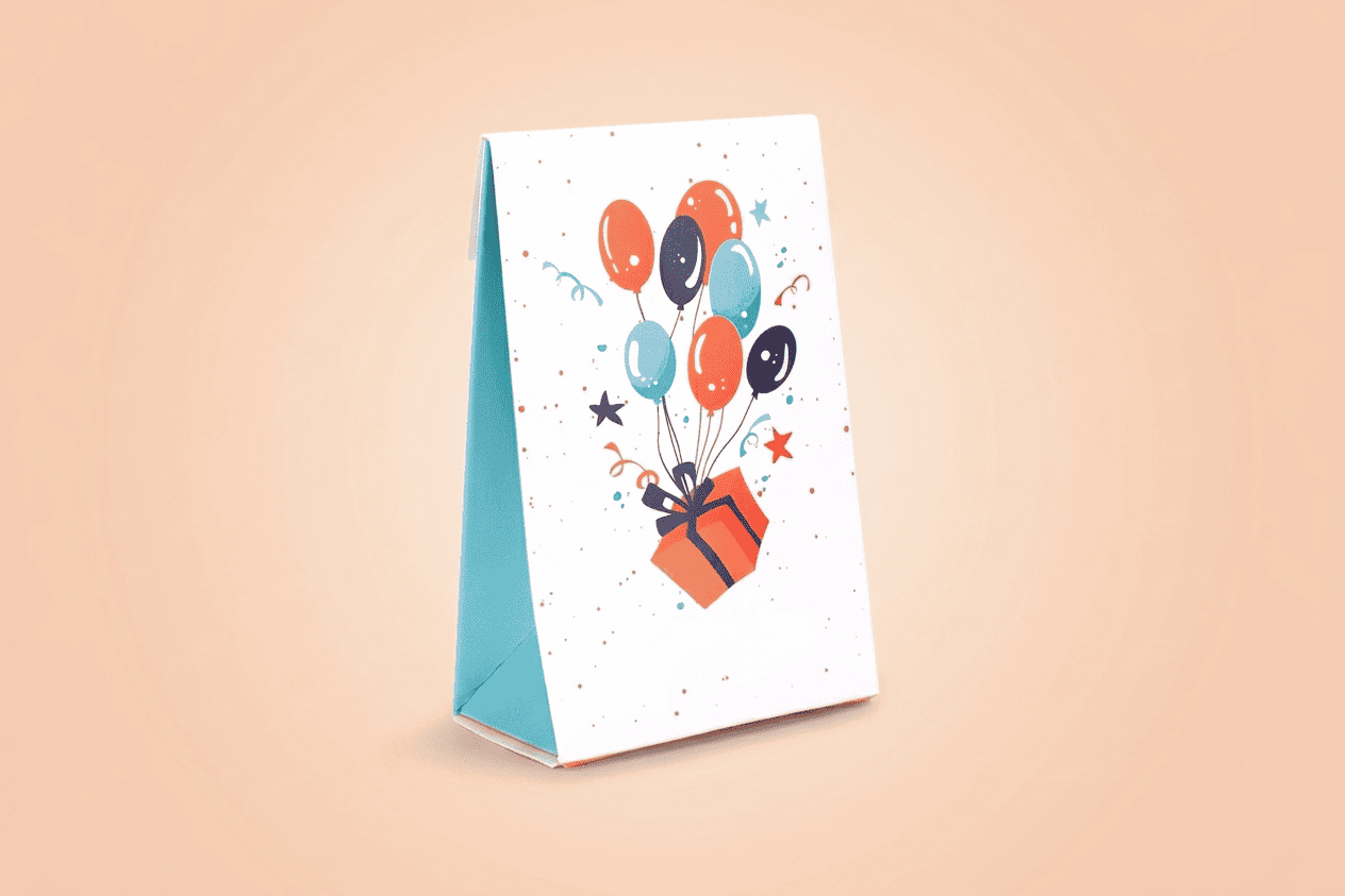 Коробка "Париж" №М0026-о3. Happy birthday - 1