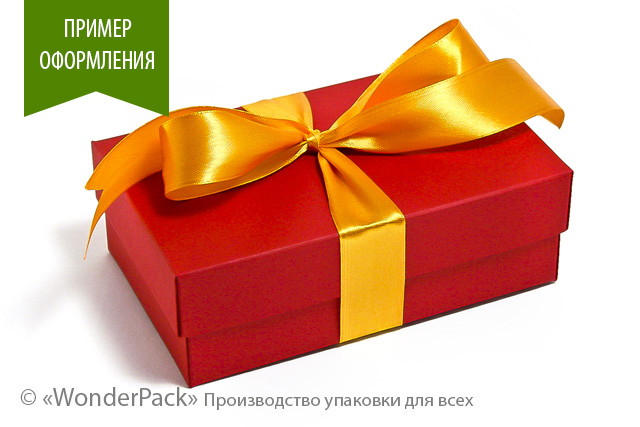 Коробка "Медіум" №М0010-о4. Червона - 3