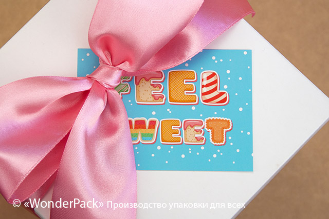 Гифтик 031. 95*65 мм. "Feel Sweet" - 2