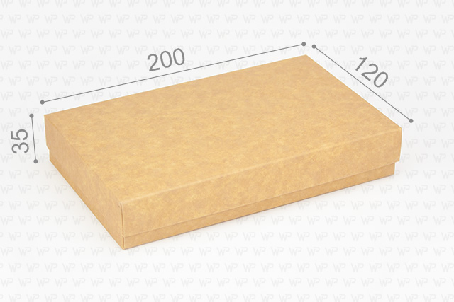 Коробка "Під гаманець 200*120*35" №М0077-о1. Крафт