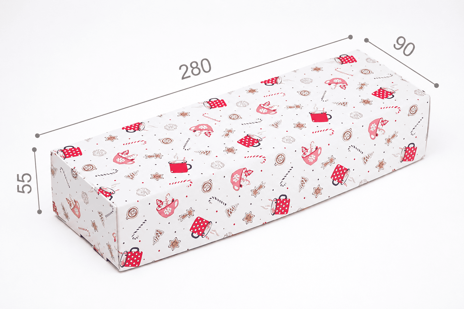 Коробка "Довга 2" №М0035-о7 "Різдво"